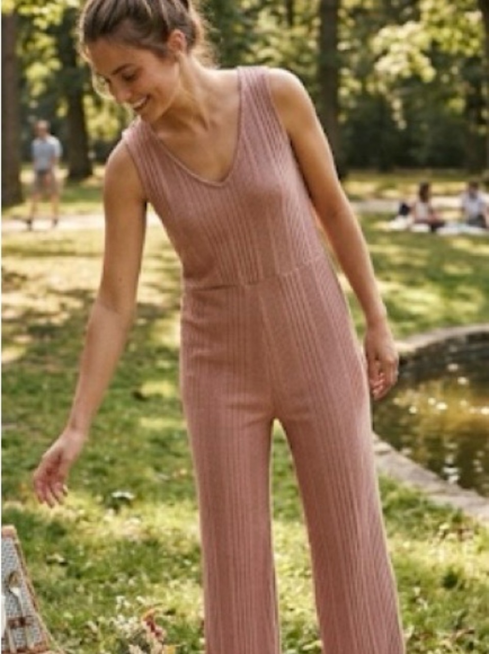 SHEIN BOHEMIAN  SLEVELESS JUMPSUIT TERRY CLOTH. GOOD CONDITION. SIZE XXL